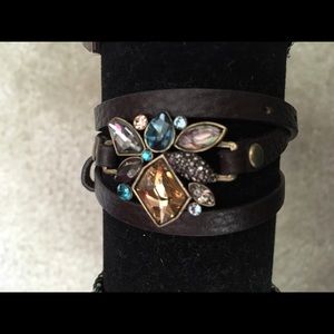 Chloe + Isabel Sunset on the Seine wrap bracelet