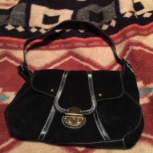 Beautiful Kelle Pollock suede bag and leather bag