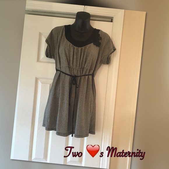 Two Heart Maternity Tops - Babydoll Maternity Top