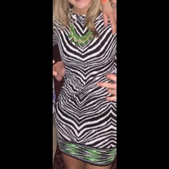 Michael Kors Zebra Print Dress - Picture 3 of 3