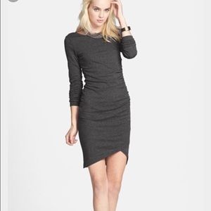 Keith Grey long sleeve dress