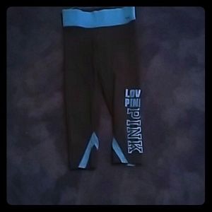 PINK Yoga Capris