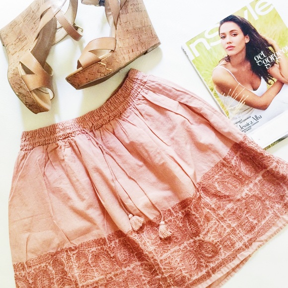J. Crew Dresses & Skirts - J. Crew Embroidered Skirt