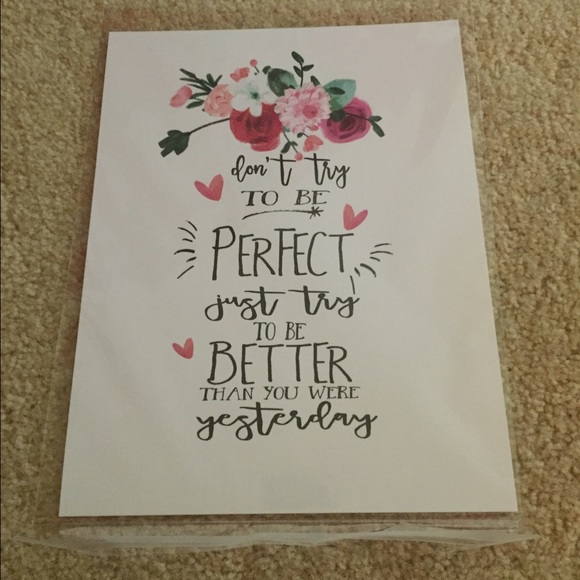 Inspirational wall hanging