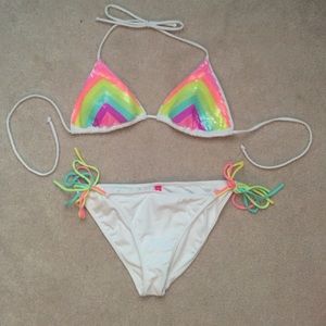 Victoria's Secret Rainbow bikini