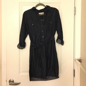 Loft Chambray/ Jean Dress