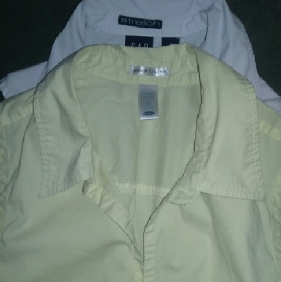 Two for $12!  Gap, Old Navy cotton tops for summer