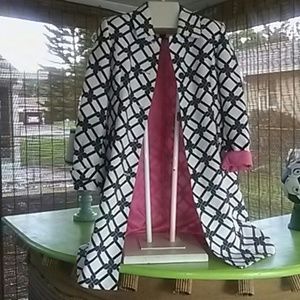 DSTudio black white and pink blazer