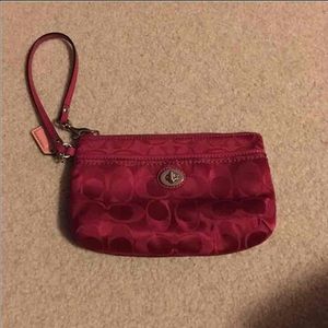Coach wristlet