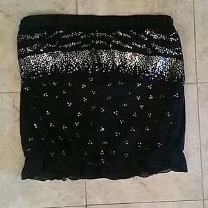 Sequin Tube Top