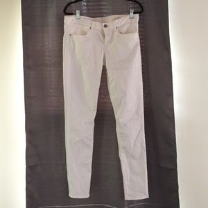 White Gap always skinny jeans size 31/12