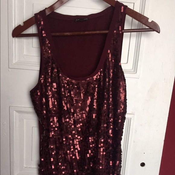 Express sequin tank