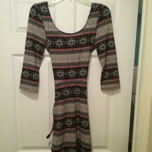 3/4 sleeve dress