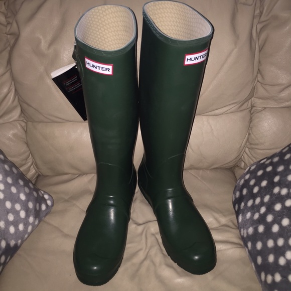 Hunter tall boots size 10m/11w NWOT