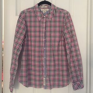 H&M gingham button up.