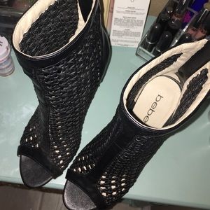 Bebe black heels