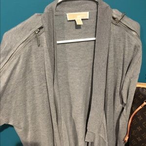 Michael Kors grey cardigan