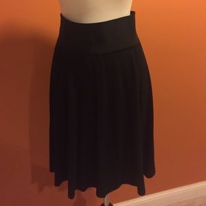 Knit stretch circle skirt. Alfani, never worn.