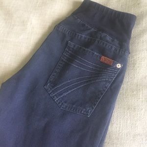 7 for all mankind pea in the pod maternity jeans