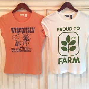 AE Cute Farm Tees (Set of 2)
