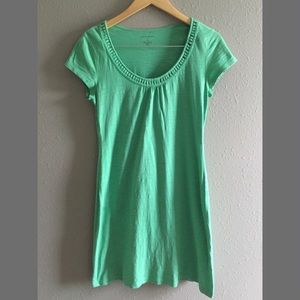 Banana Republic Green Cotton Dress