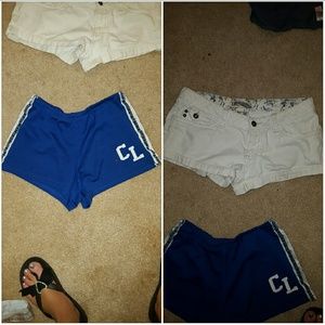 2 pairs of shorts