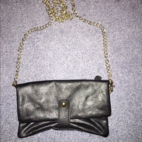 Small leather cross body bag
