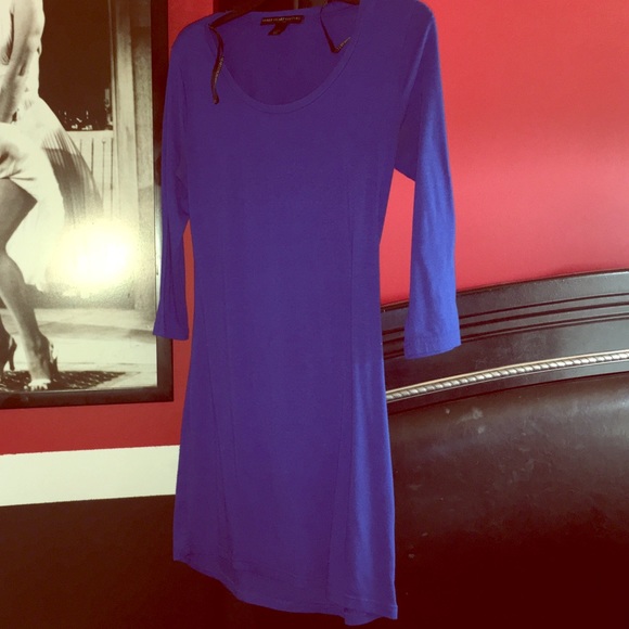 Blue Backless Dress