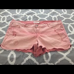 ON HOLD FOR BRIANA Torrid Pink Shorts