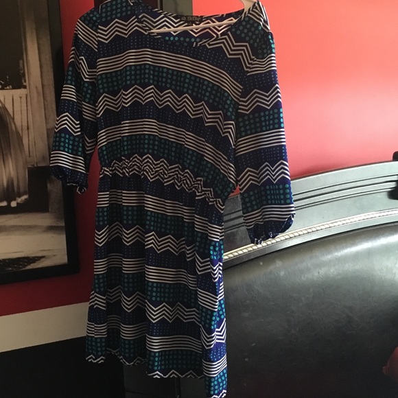 Symmetrical Design Dress