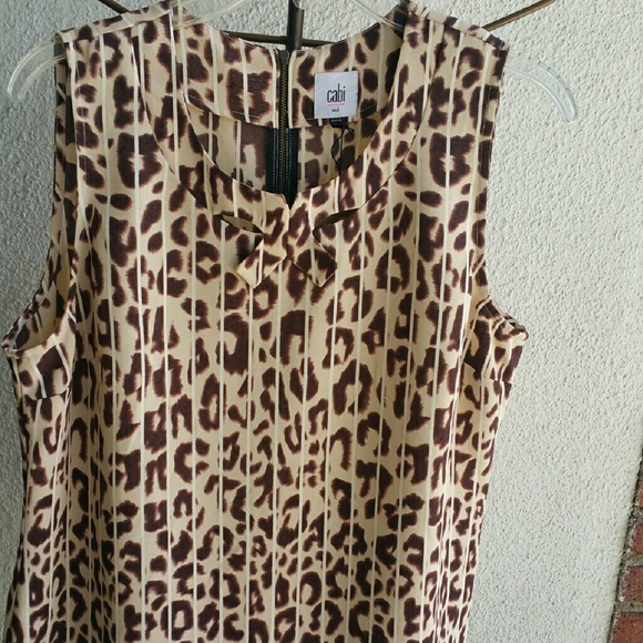 CABI sleeveless blouse
