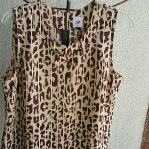 CABI sleeveless blouse