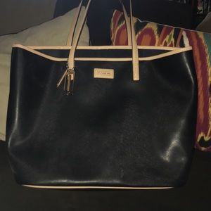 Coach black tote
