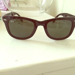 Rayban folding wayfarer