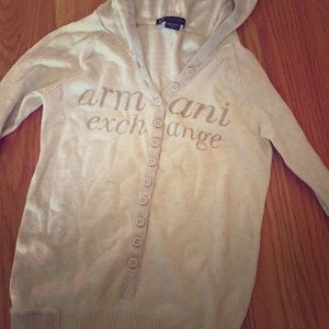 Armani Exchange Button Down Pull Over