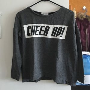 Zara graphic sweater