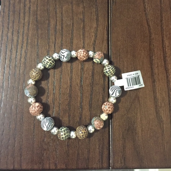Animal print bracelet