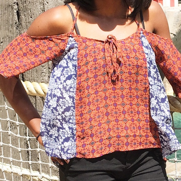 Off the shoulder shirt
