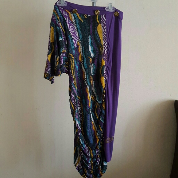 Cooking one sleeve dress