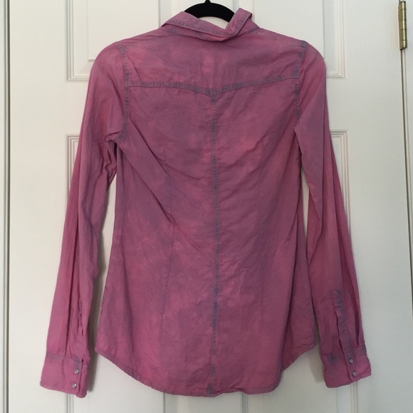 Pink/purple button down - Picture 2 of 3