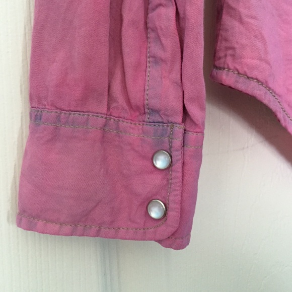 Pink/purple button down - Picture 3 of 3