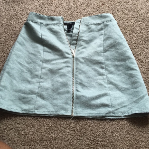 Light blue skirt