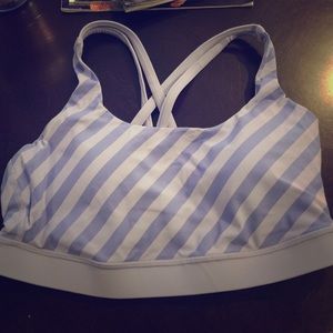 Lululemon energy sports bra sz10- criss cross back