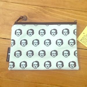 Edgar Allen Poe Makeup Bag