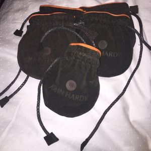 Bundle authentic John Hardy pouches!!
