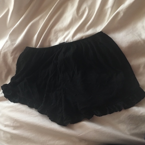 Black shorts