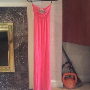 Coral Maxi Dress