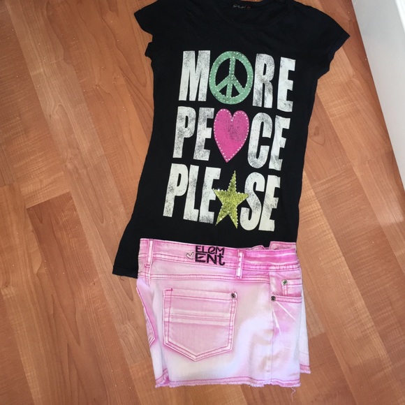 Flirty, fun t shirt short bundle