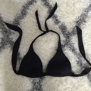 Never worn Victoria's Secret halter bikini top