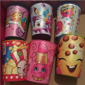 Shopkins party cups 6 styles
